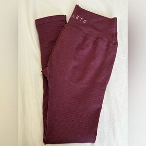 Alphalete Compression Leggings – Size XL – Pink – Excellent Condition